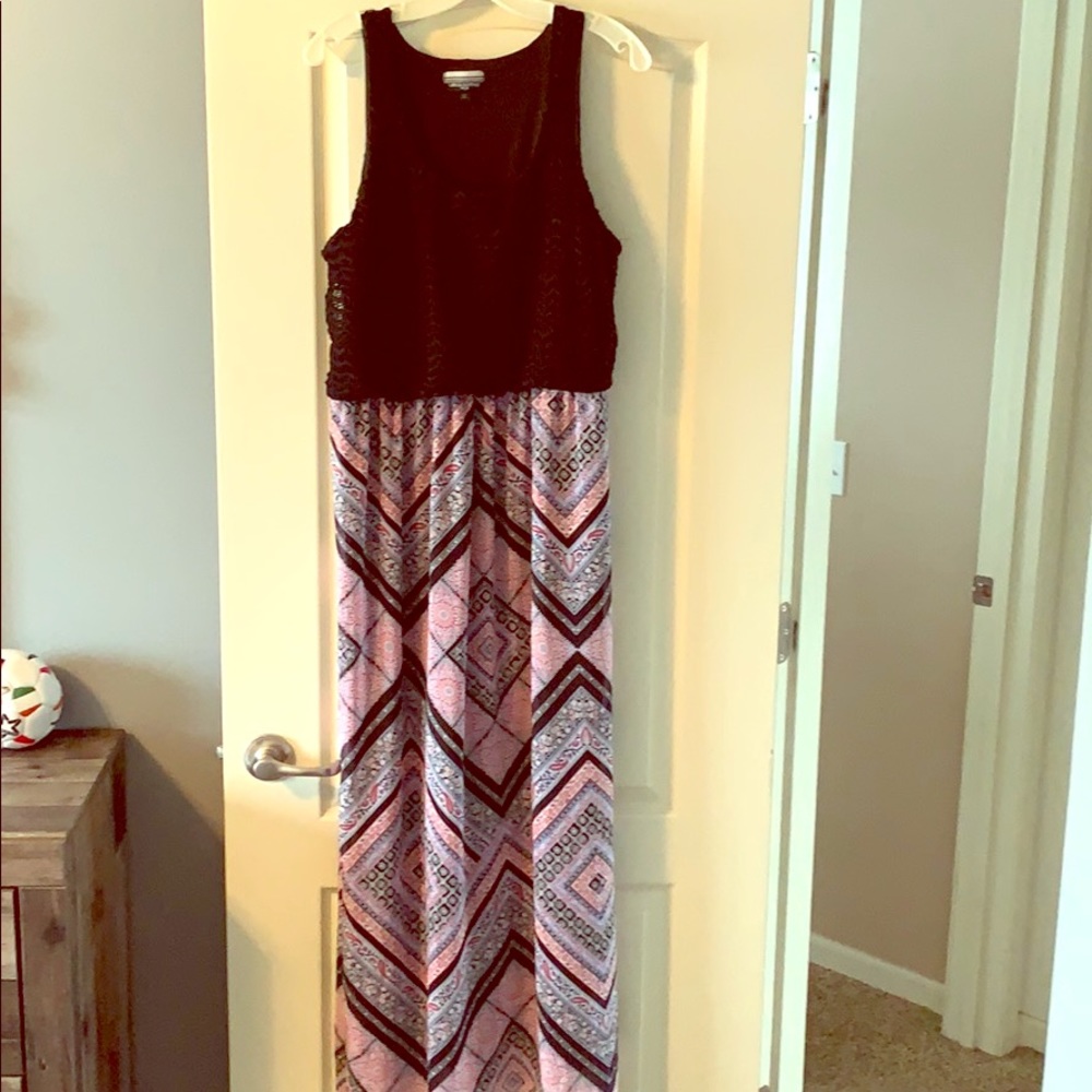 Long plus size casual dress